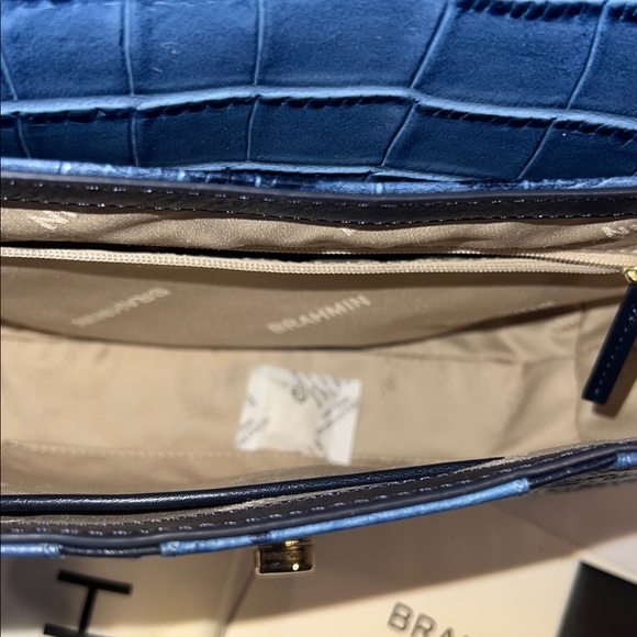 Brahmin Kristin Retro Blue Skye purse - Picture 6 of 6